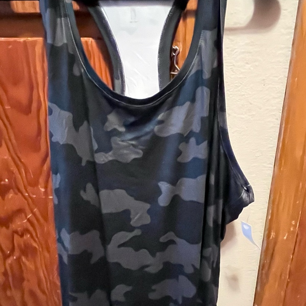 Amazon Essentials Black and Gray Tank Top